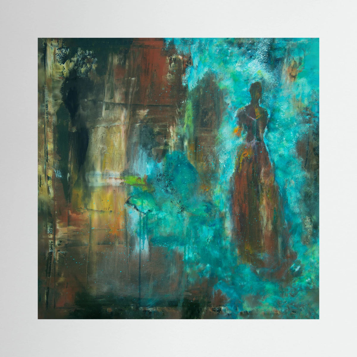 Blå fjäril - I en annan dimension | FineArt Print