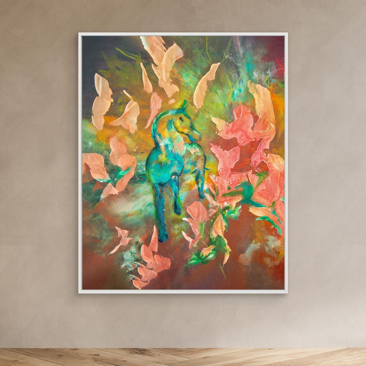 Eldhästen "Trust" | Canvas