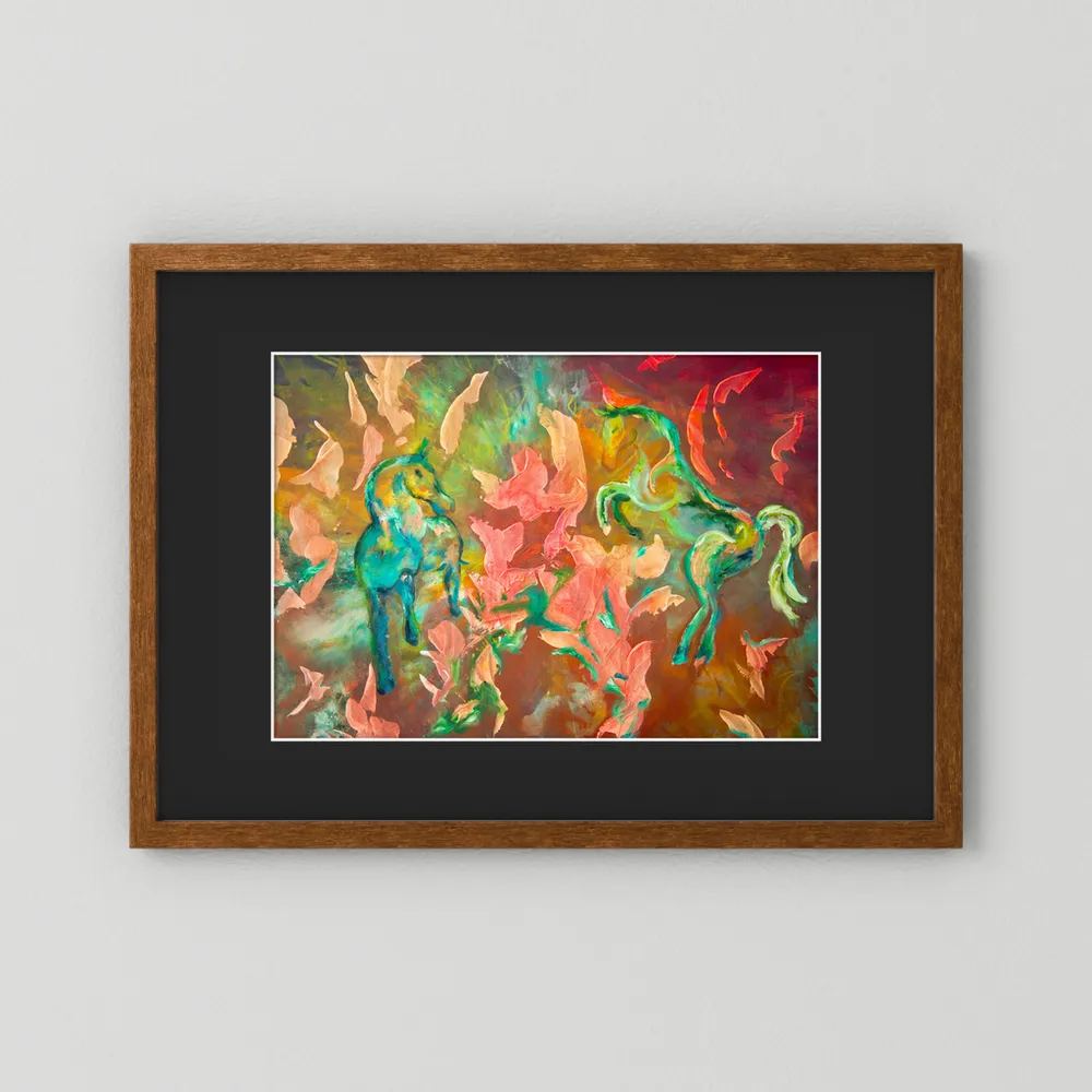 Eldhästens hjärta - Union of Fire & Ice | FineArt Print