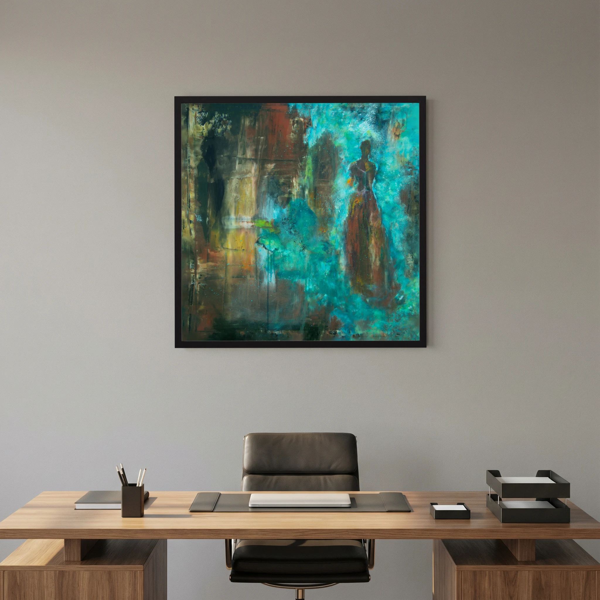 Blå fjäril - I en annan dimension | FineArt Print