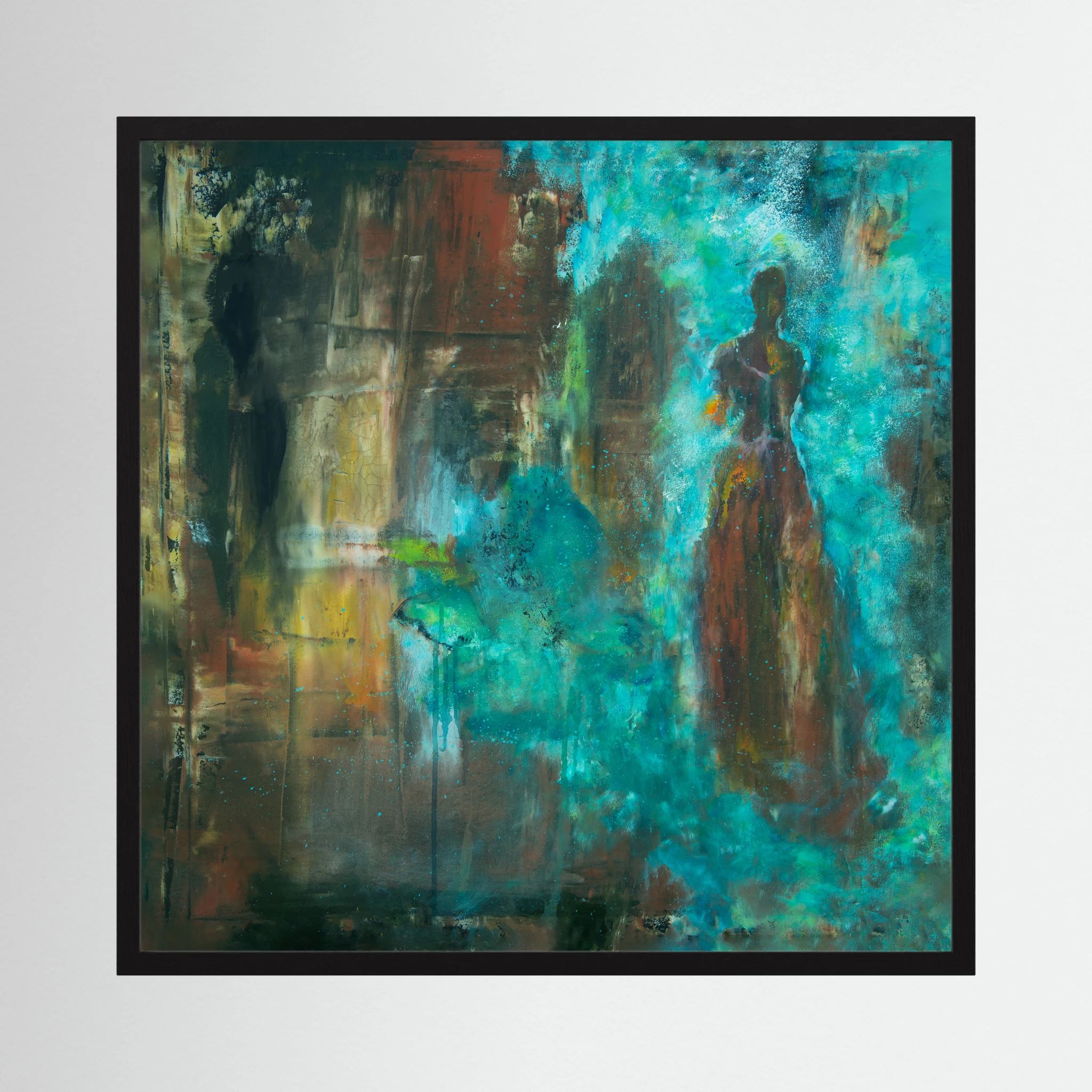 Blå fjäril - I en annan dimension | FineArt Print