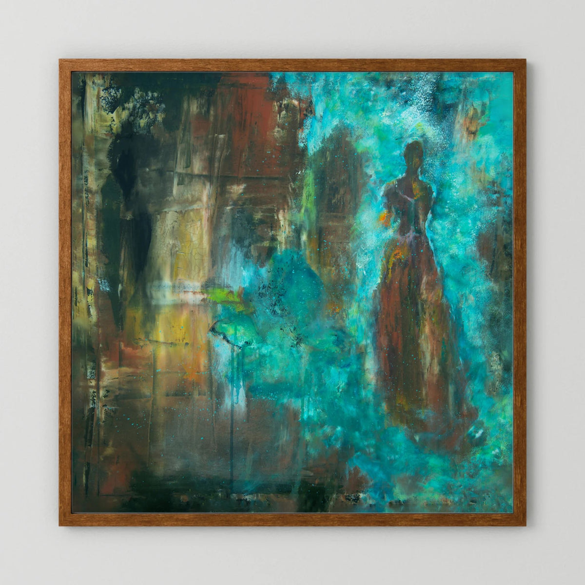 Blå fjäril - I en annan dimension | FineArt Print