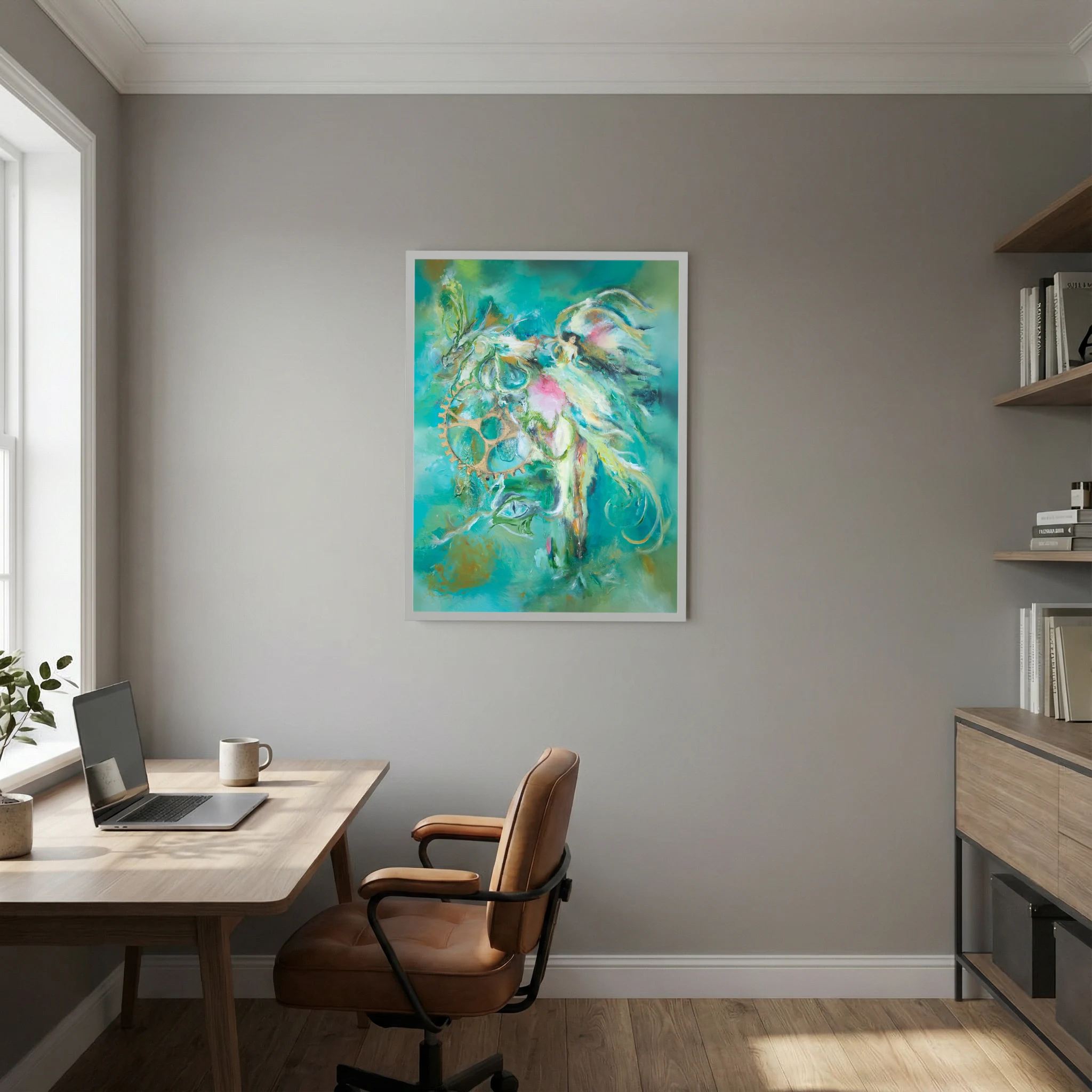 Den Nya Tiden - "Det högre Hjärtat" | FineArt print