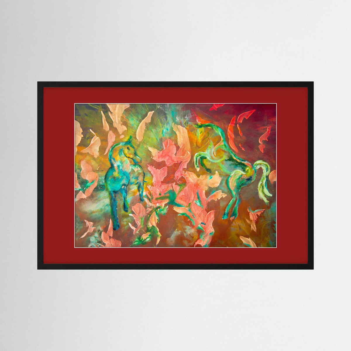 Eldhästens hjärta - Union of Fire & Ice | FineArt Print