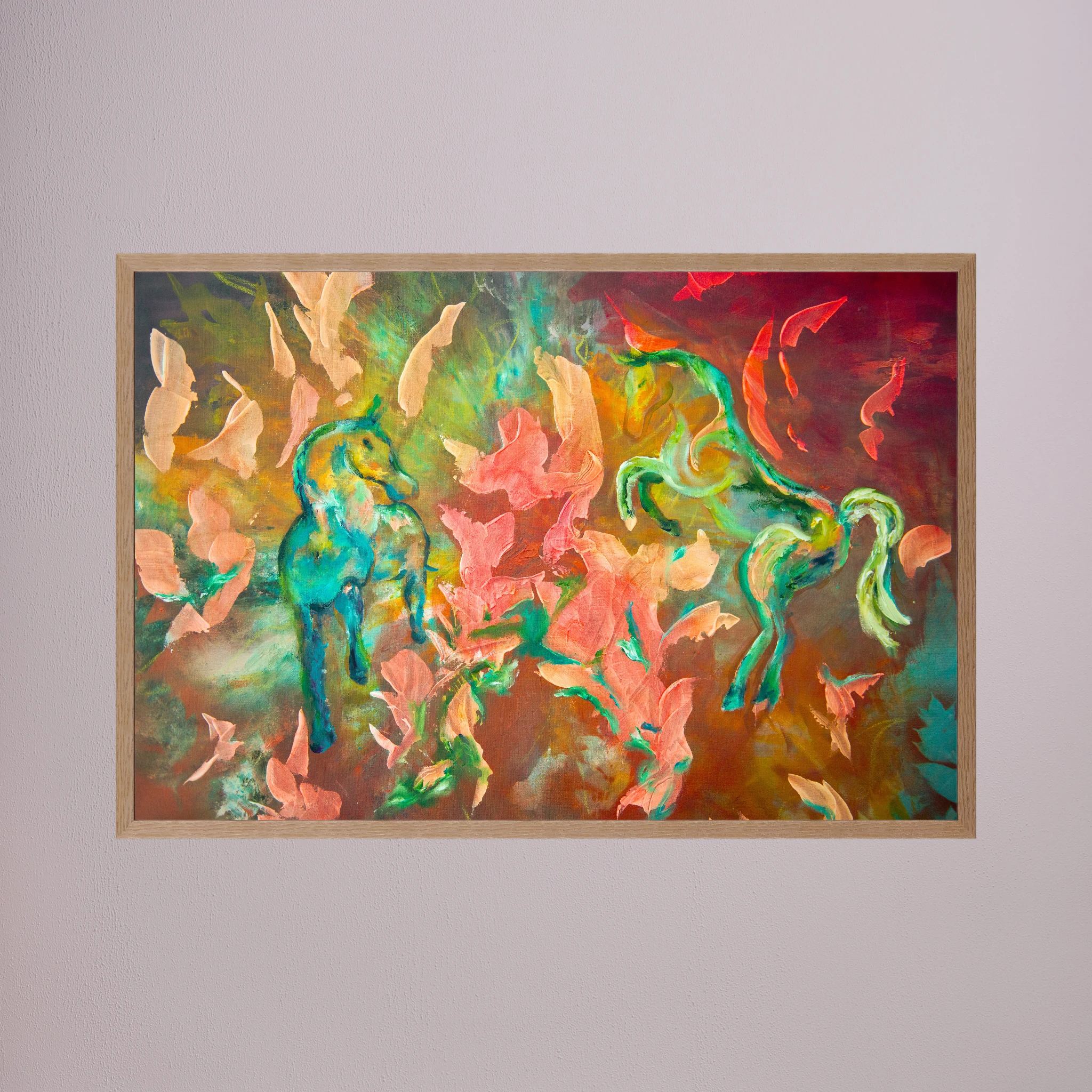 Eldhästens hjärta - Union of Fire & Ice | FineArt Print