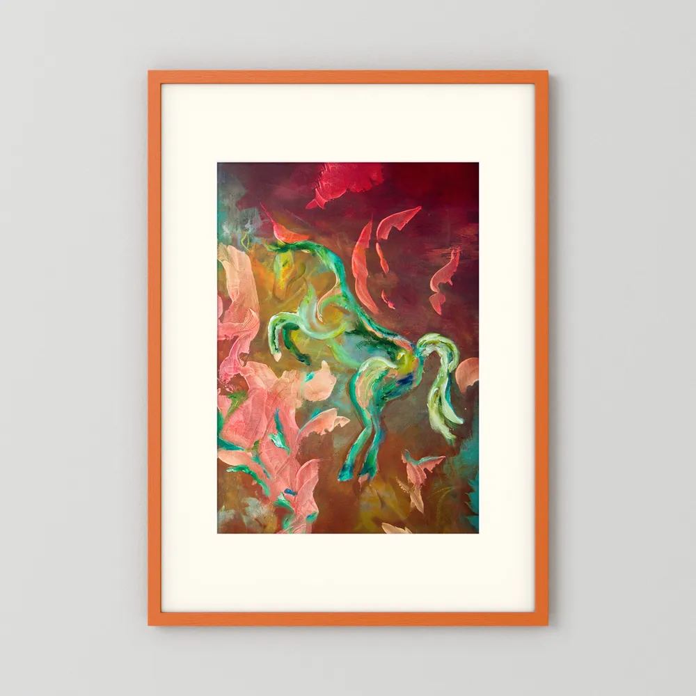 Eldhästen "Courage" | FineArt Print