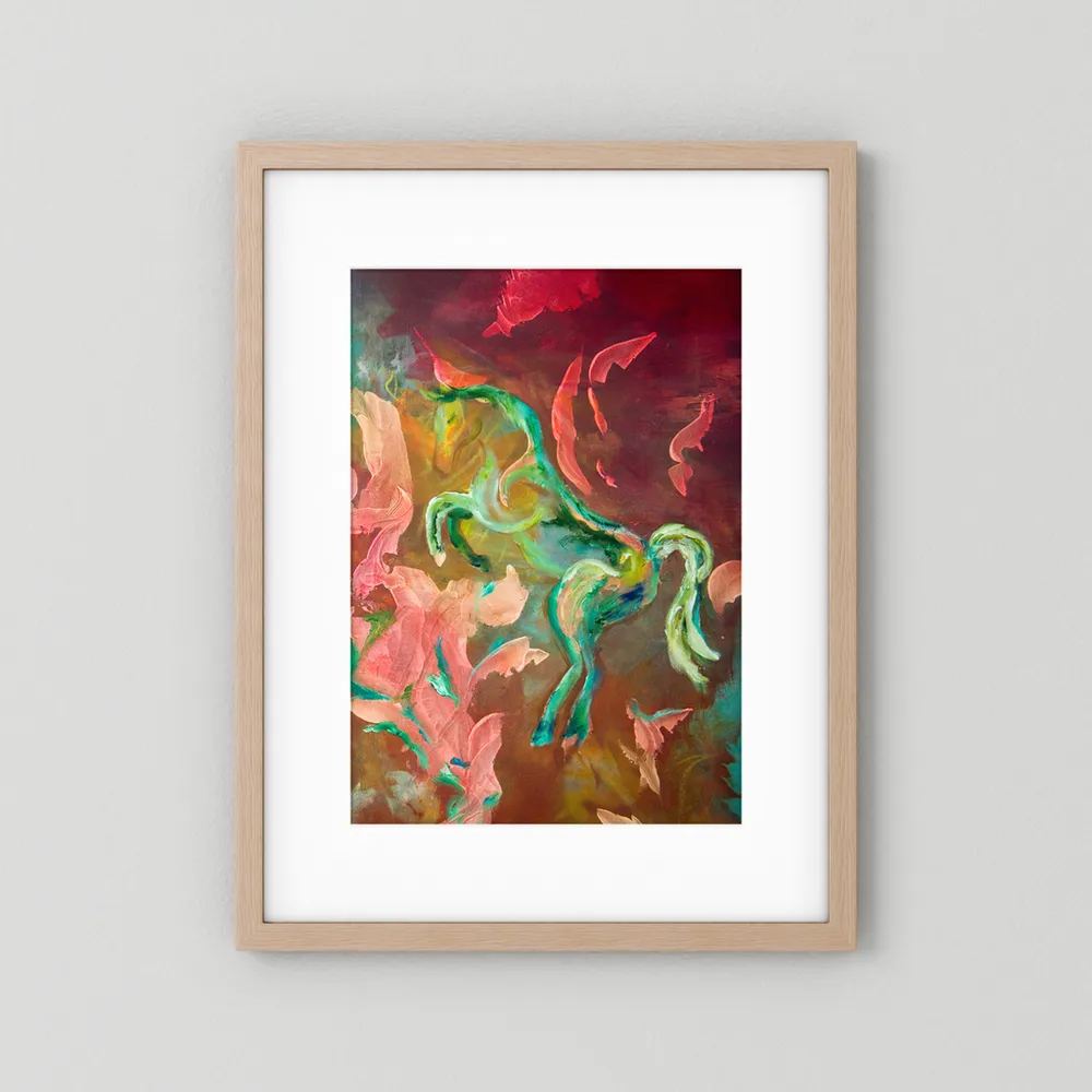 Eldhästen "Courage" | FineArt Print