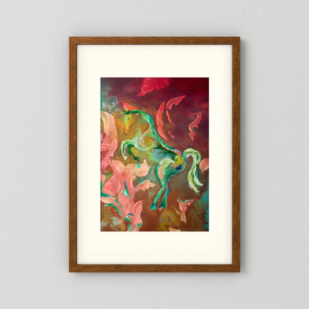 Eldhästen "Courage" | FineArt Print