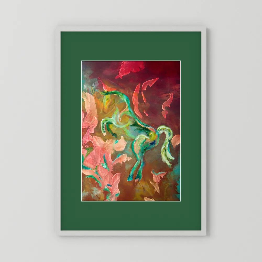 Eldhästen "Courage" | FineArt Print