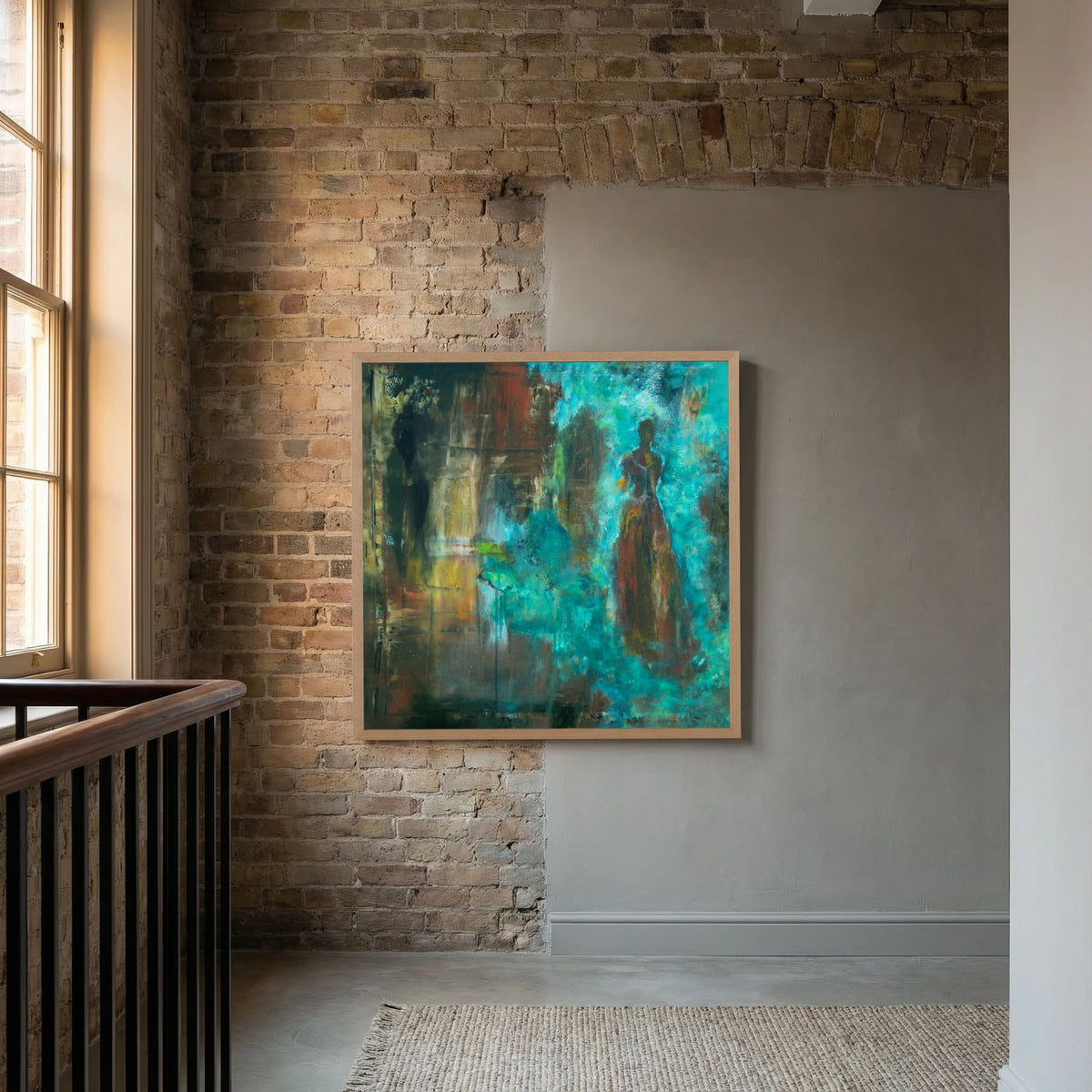 Blå fjäril - I en annan dimension | FineArt Print