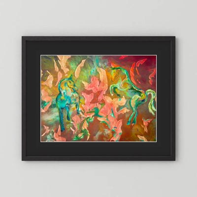 Eldhästens hjärta - Union of Fire & Ice | FineArt Print