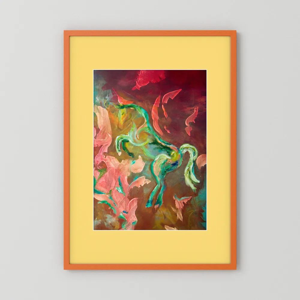 Eldhästen "Courage" | FineArt Print