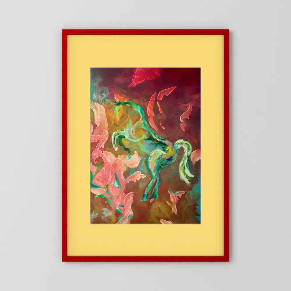 Eldhästen "Courage" | FineArt Print