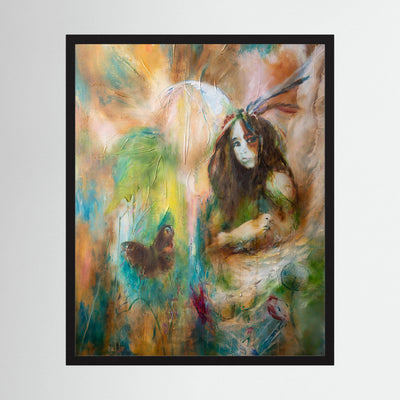 Earth - väktaren av livets frö | FineArt Print