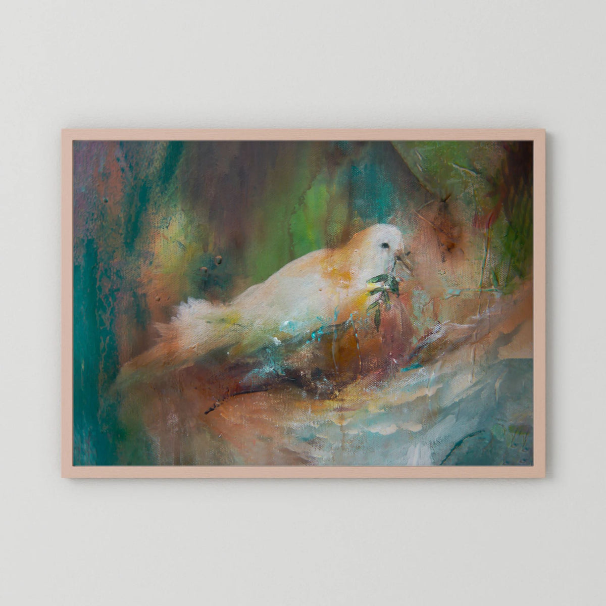 Fredsduvan - Hoppets budbärare | FineArt Print