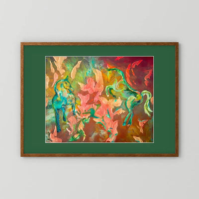 Eldhästens hjärta - Union of Fire & Ice | FineArt Print