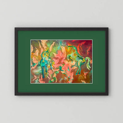 Eldhästens hjärta - Union of Fire & Ice | FineArt Print