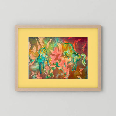 Eldhästens hjärta - Union of Fire & Ice | FineArt Print