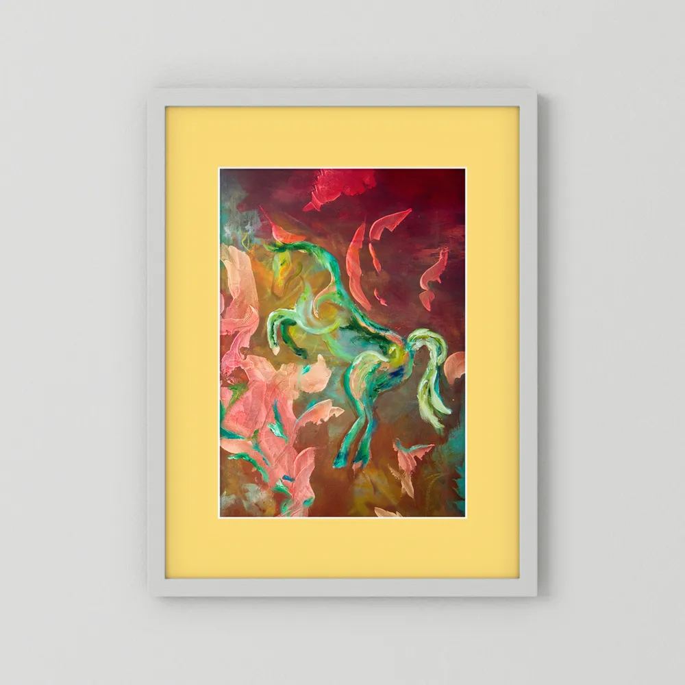 Eldhästen "Courage" | FineArt Print