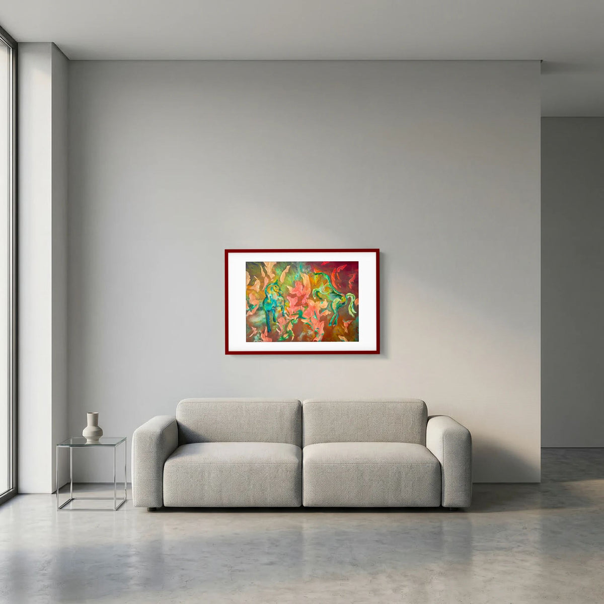 Eldhästens hjärta - Union of Fire & Ice | FineArt Print