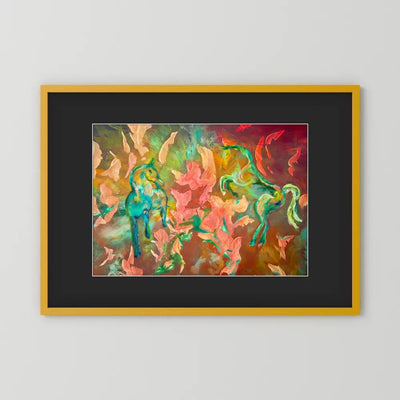 Eldhästens hjärta - Union of Fire & Ice | FineArt Print