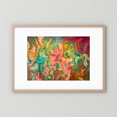Eldhästens hjärta - Union of Fire & Ice | FineArt Print