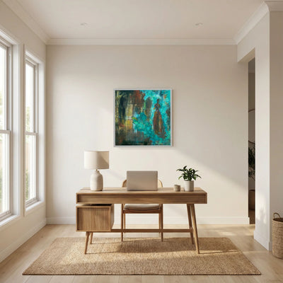 Blå fjäril - I en annan dimension | FineArt Print