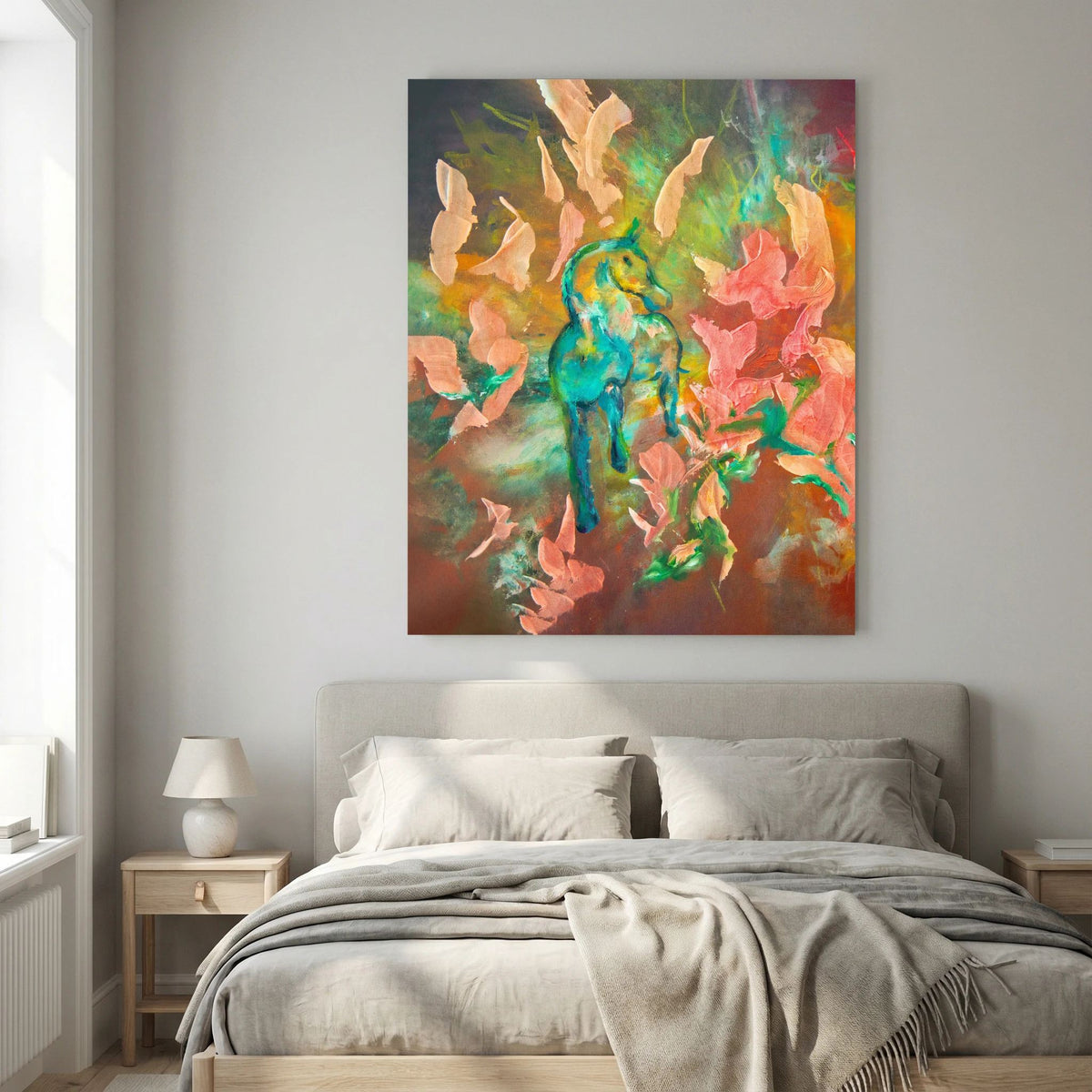 Eldhästen "Trust" | Canvas