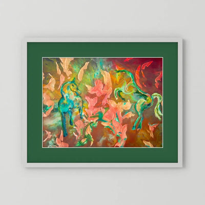 Eldhästens hjärta - Union of Fire & Ice | FineArt Print
