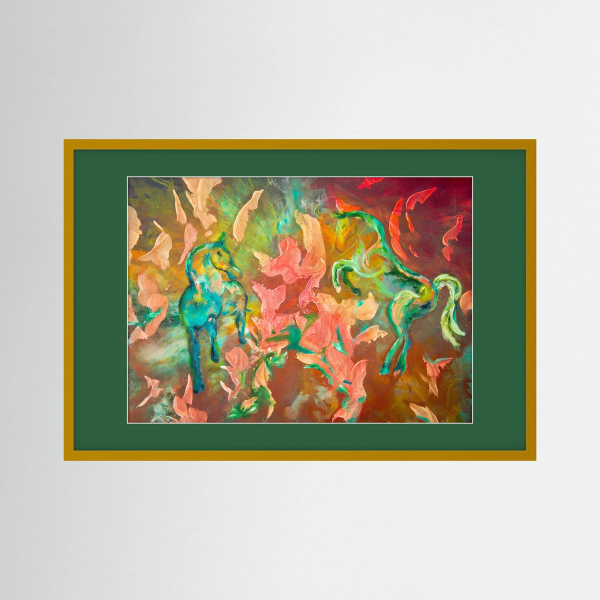 Eldhästens hjärta - Union of Fire & Ice | FineArt Print