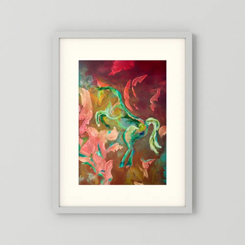 Eldhästen "Courage" | FineArt Print