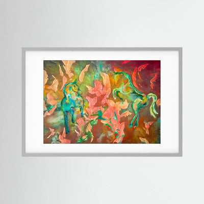 Eldhästens hjärta - Union of Fire & Ice | FineArt Print