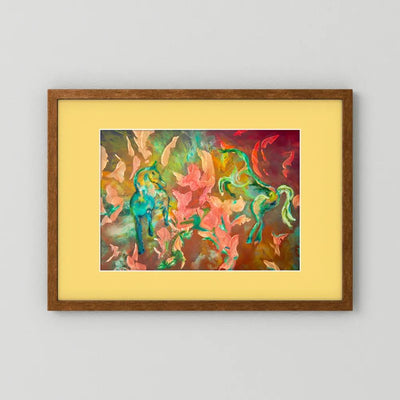 Eldhästens hjärta - Union of Fire & Ice | FineArt Print