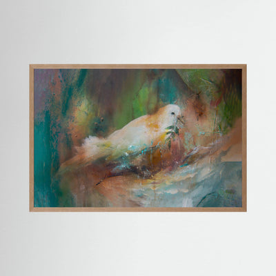 Fredsduvan - Hoppets budbärare | FineArt Print