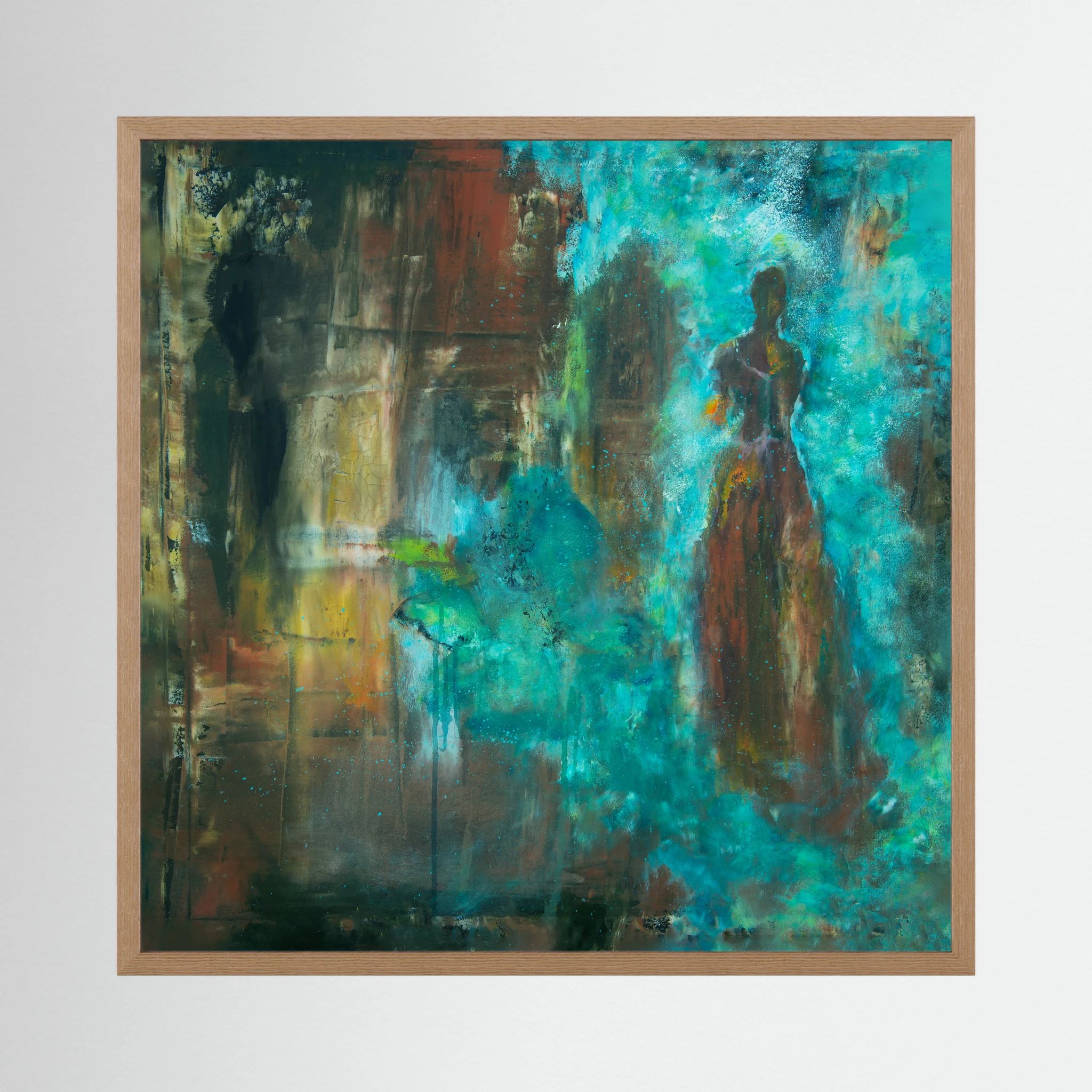 Blå fjäril - I en annan dimension | FineArt Print