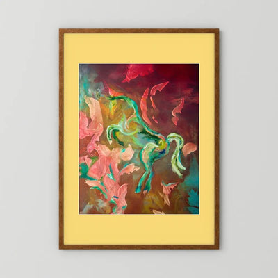Eldhästen "Courage" | FineArt Print