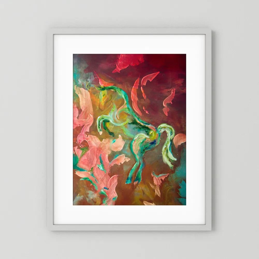 Eldhästen "Courage" | FineArt Print