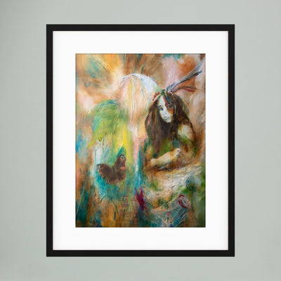 Earth - väktaren av livets frö | FineArt Print