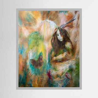 Earth - väktaren av livets frö | FineArt Print