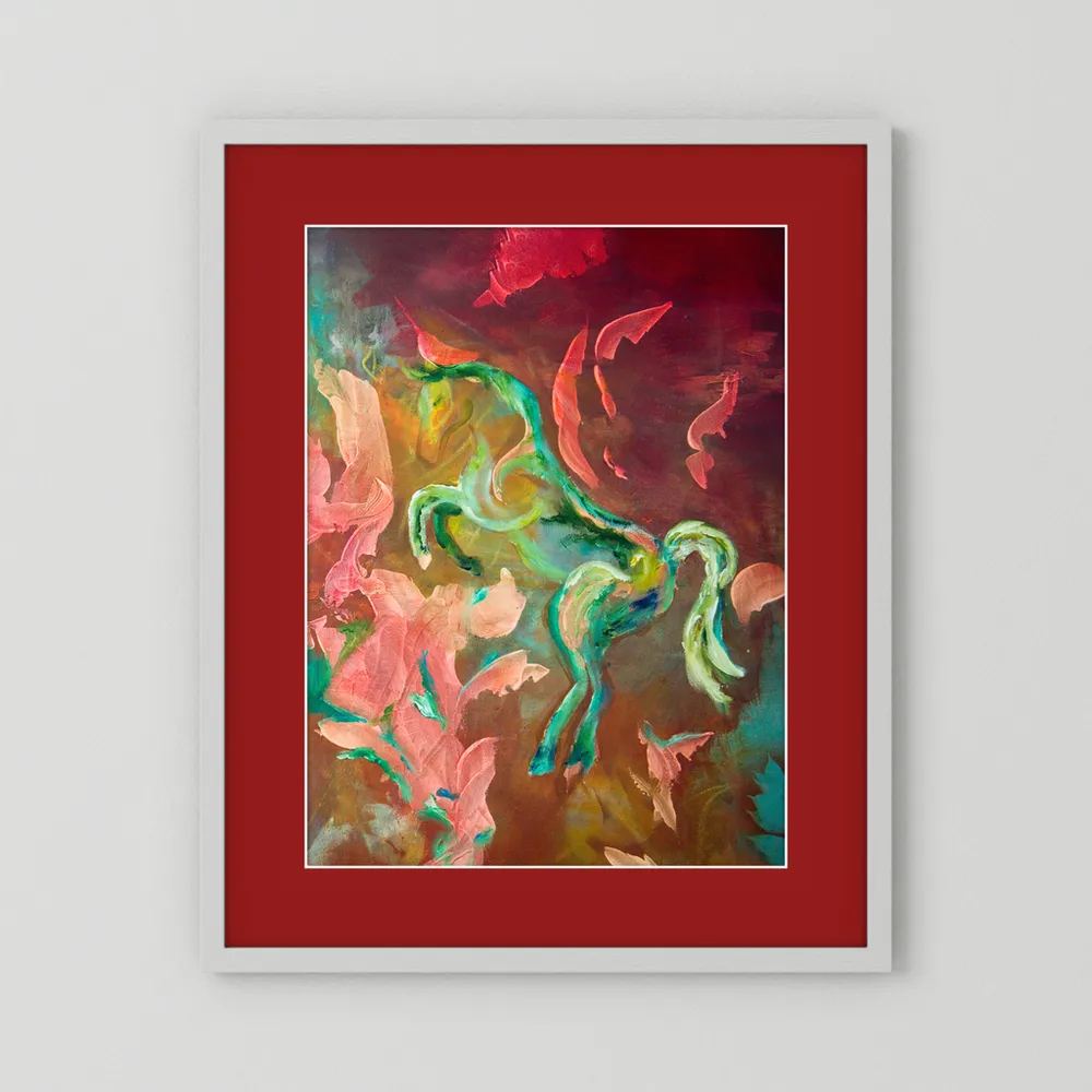 Eldhästen "Courage" | FineArt Print