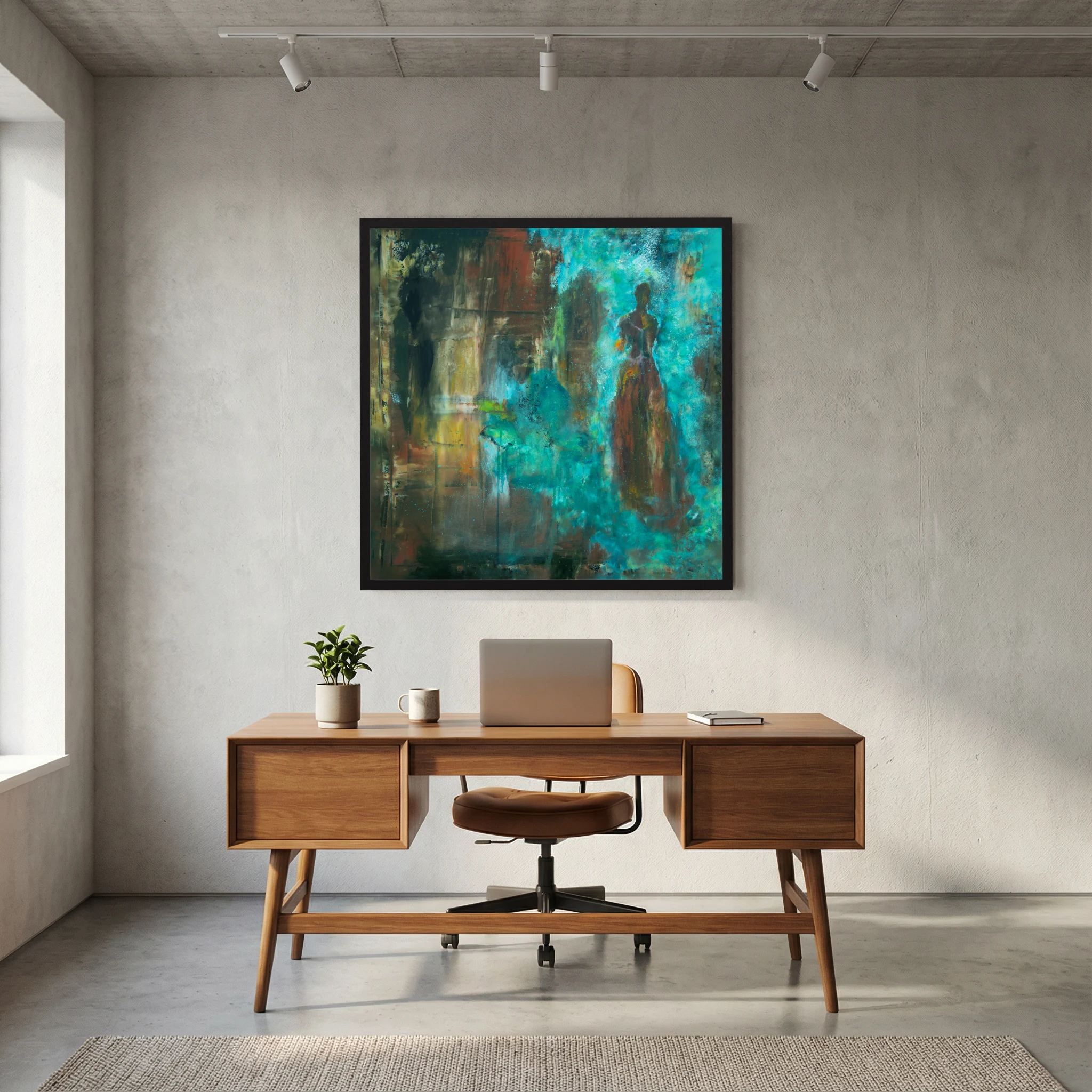 Blå fjäril - I en annan dimension | FineArt Print