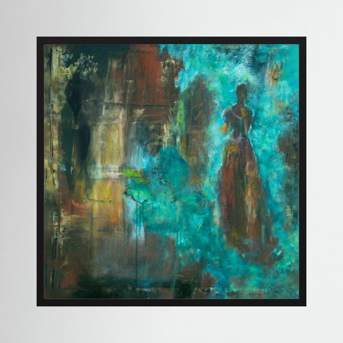 Blå fjäril - I en annan dimension | FineArt Print