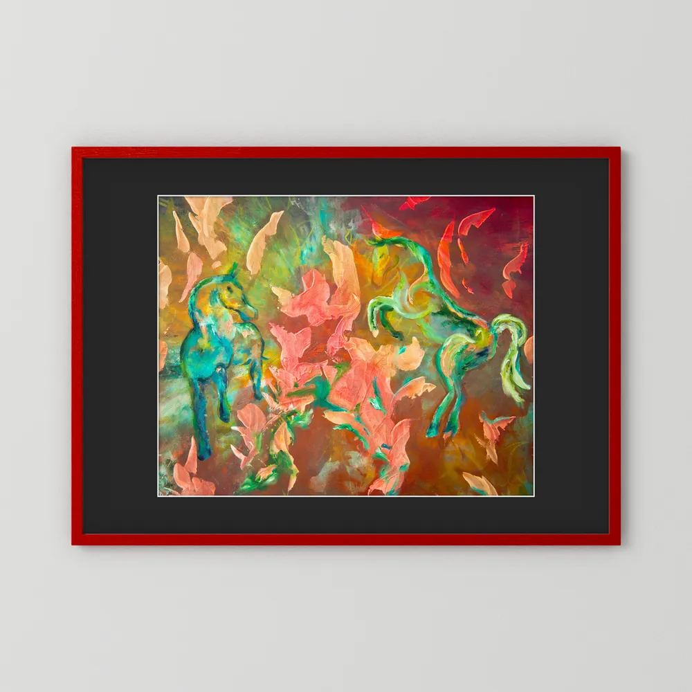Eldhästens hjärta - Union of Fire & Ice | FineArt Print