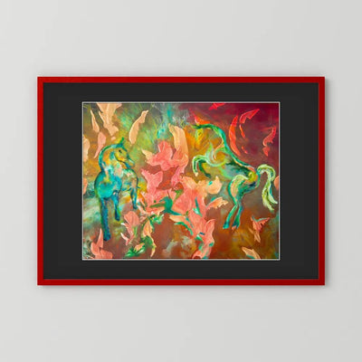 Eldhästens hjärta - Union of Fire & Ice | FineArt Print