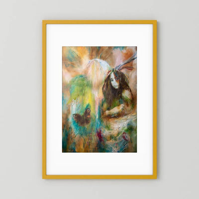 Earth - väktaren av livets frö | FineArt Print