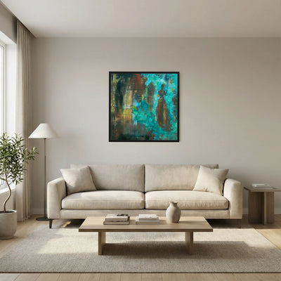 Blå fjäril - I en annan dimension | FineArt Print