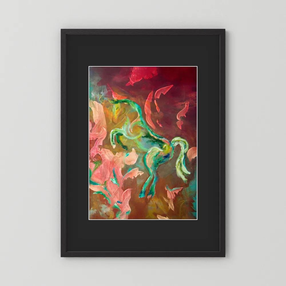 Eldhästen "Courage" | FineArt Print