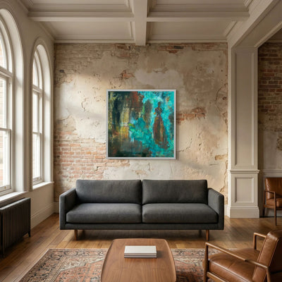 Blå fjäril - I en annan dimension | FineArt Print