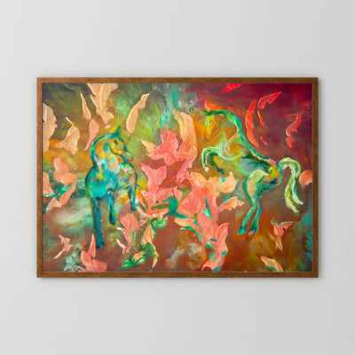 Eldhästens hjärta - Union of Fire & Ice | FineArt Print