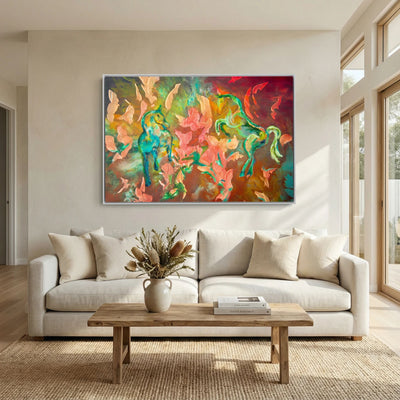 Eldhästens hjärta - Union of Fire & Ice | Canvas